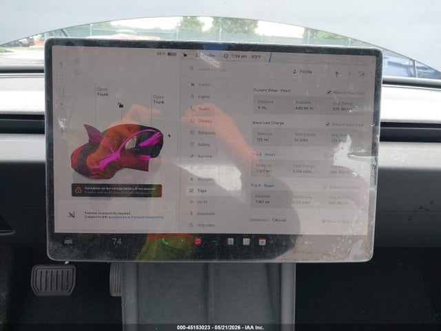 2025 Tesla Model 3 Long Range Rear-wheel Drive/standard Rear-wheel Drive მანქანა იყიდება აუქციონზე, vin: 5YJ3E1EAXSF887097, აუქციონის ნომერი: 45153023