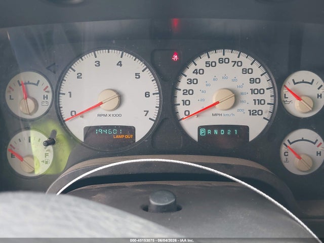 2002 Dodge Ram 1500 St მანქანა იყიდება აუქციონზე, vin: 3D7HA18N22G182567, აუქციონის ნომერი: 45153075