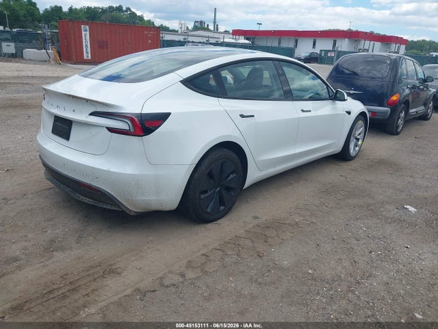 Aukcja sprzedaży 2025 Tesla Model 3 Long Range Rear-wheel Drive/standard Rear-wheel Drive, vin: 5YJ3E1EA4SF934737, numer aukcji: 45153111