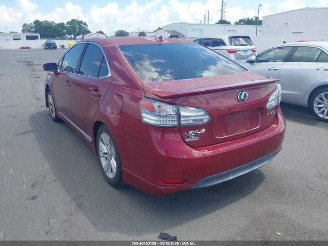 45153129 :رقم المزاد ، JTHBB1BA1A2032278 vin ، 2010 Lexus Hs 250h مزاد بيع