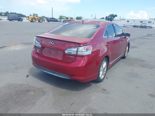45153129 :رقم المزاد ، JTHBB1BA1A2032278 vin ، 2010 Lexus Hs 250h مزاد بيع