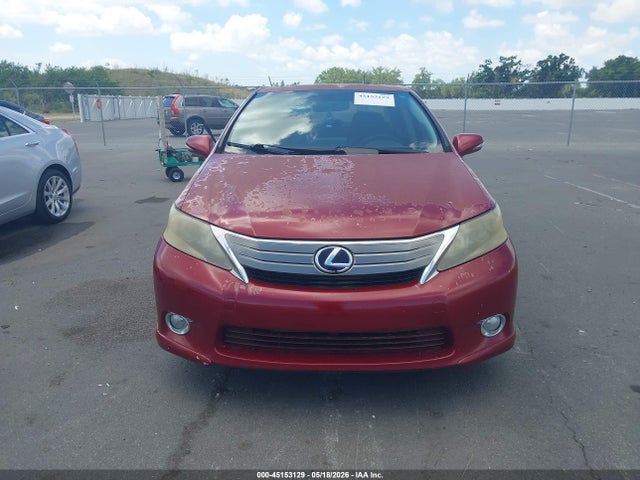 45153129 :رقم المزاد ، JTHBB1BA1A2032278 vin ، 2010 Lexus Hs 250h مزاد بيع
