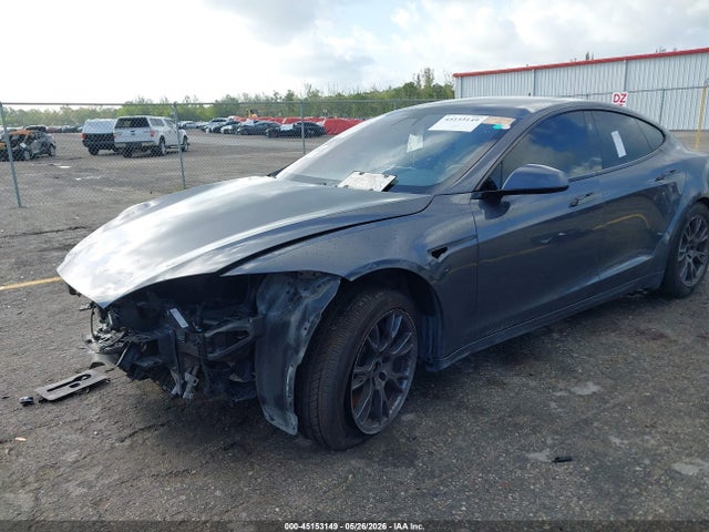 2021 Tesla Model S Long Range Dual Motor All-wheel Drive მანქანა იყიდება აუქციონზე, vin: 5YJSA1E55MF428413, აუქციონის ნომერი: 45153149