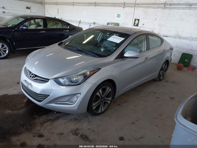 45153156 :رقم المزاد ، KMHDH4AH1FU363698 vin ، 2015 Hyundai Elantra Sport مزاد بيع