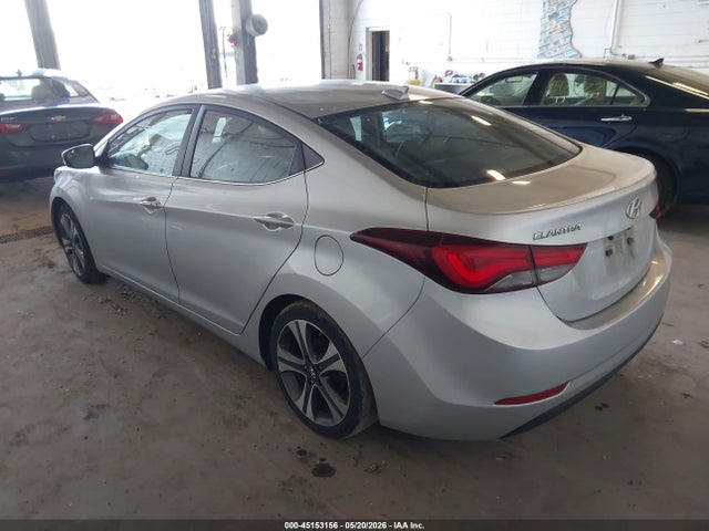 45153156 :رقم المزاد ، KMHDH4AH1FU363698 vin ، 2015 Hyundai Elantra Sport مزاد بيع