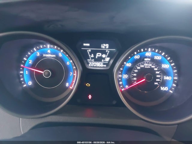 45153156 :رقم المزاد ، KMHDH4AH1FU363698 vin ، 2015 Hyundai Elantra Sport مزاد بيع