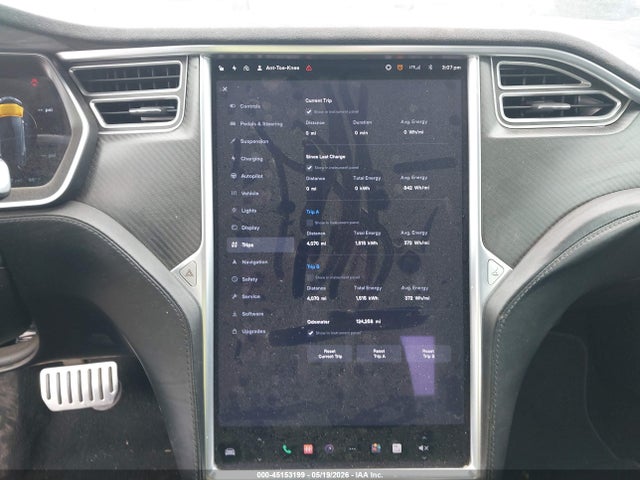 2017 Tesla Model S 100d/60d/75d/90d/p100d მანქანა იყიდება აუქციონზე, vin: 5YJSA1E41HF200745, აუქციონის ნომერი: 45153199
