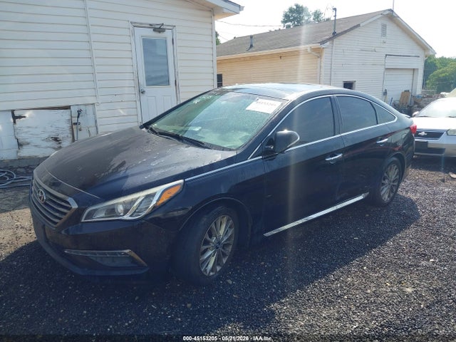 2015 Hyundai Sonata Limited მანქანა იყიდება აუქციონზე, vin: 5NPE34AF1FH072151, აუქციონის ნომერი: 45153205