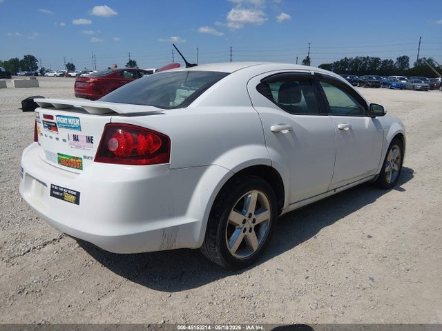 Продаж на аукціоні авто 2012 Dodge Avenger Sxt, vin: 1C3CDZCB6CN312273, номер лоту: 45153214