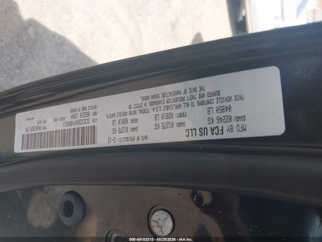 45153215 :رقم المزاد ، 2C3CDZBG0FH854513 vin ، 2015 Dodge Challenger Sxt Plus مزاد بيع