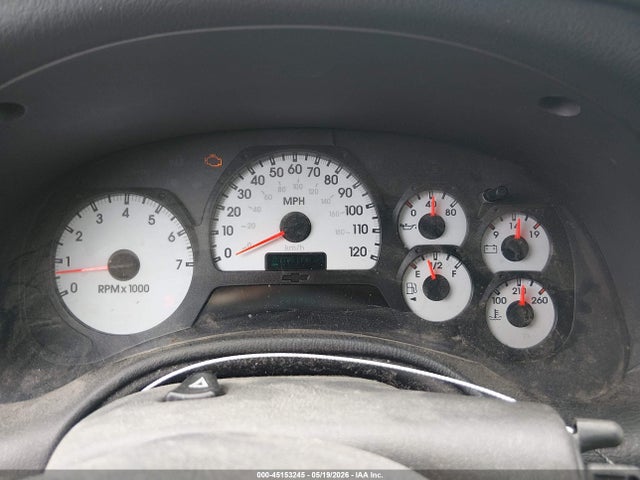 45153245 :رقم المزاد ، 1GNDS13S752233911 vin ، 2005 Chevrolet Trailblazer Ls مزاد بيع
