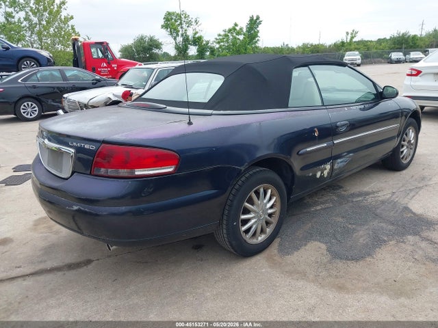 Aukcja sprzedaży 2003 Chrysler Sebring Limited, vin: 1C3EL65R63N525342, numer aukcji: 45153271