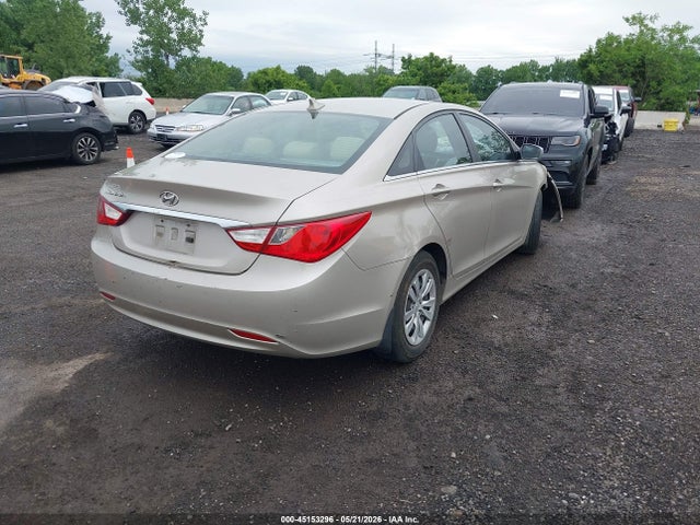 2011 Hyundai Sonata Gls მანქანა იყიდება აუქციონზე, vin: 5NPEB4ACXBH228786, აუქციონის ნომერი: 45153296