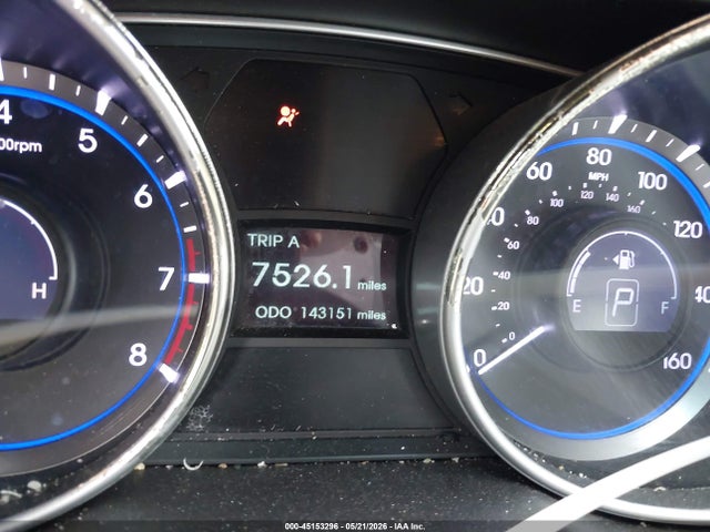 2011 Hyundai Sonata Gls მანქანა იყიდება აუქციონზე, vin: 5NPEB4ACXBH228786, აუქციონის ნომერი: 45153296