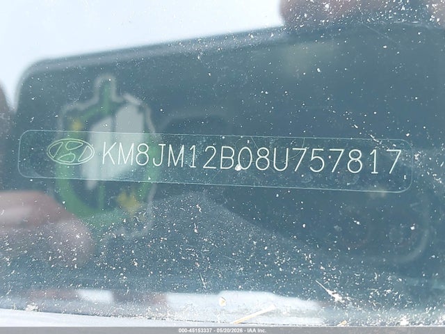 Продаж на аукціоні авто 2008 Hyundai Tucson Gls, vin: KM8JM12B08U757817, номер лоту: 45153337