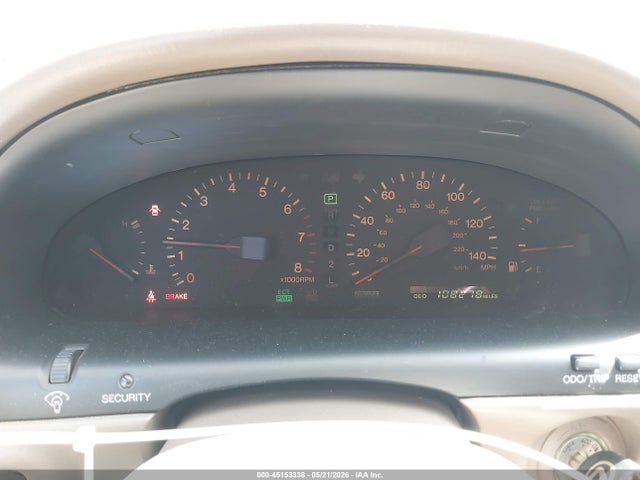 Aukcja sprzedaży 1993 Lexus Es 300, vin: JT8VK13T3P0156876, numer aukcji: 45153338