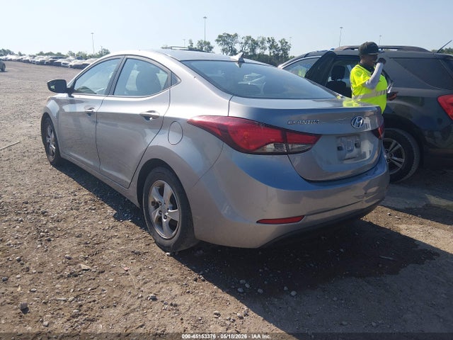 45153376 :رقم المزاد ، 5NPDH4AE4FH591067 vin ، 2015 Hyundai Elantra Se مزاد بيع