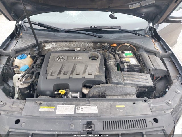 45153498 :رقم المزاد ، 1VWBN7A33EC099766 vin ، 2014 Volkswagen Passat 2.0l Tdi Se مزاد بيع