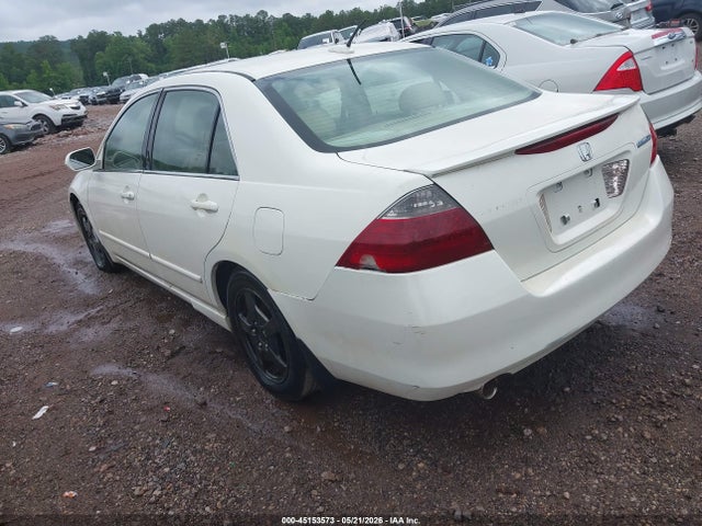 Продаж на аукціоні авто 2006 Honda Accord Hybrid, vin: JHMCN36496C003771, номер лоту: 45153573