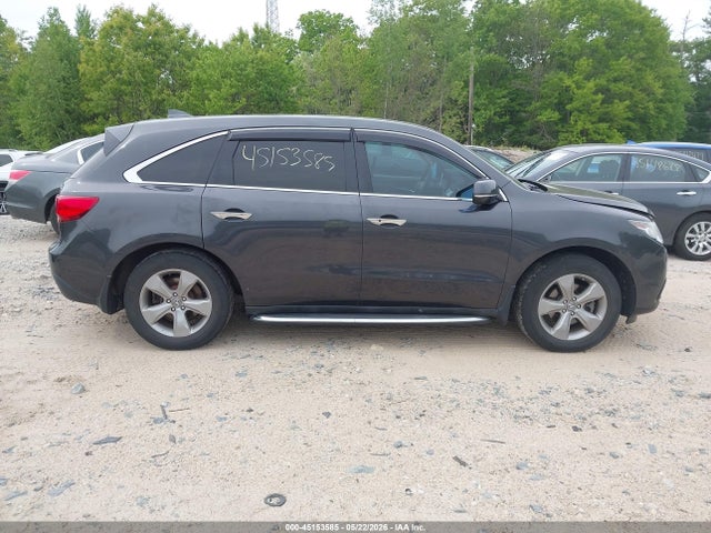 2016 Acura Mdx Acurawatch Plus Package მანქანა იყიდება აუქციონზე, vin: 5FRYD4H2XGB006676, აუქციონის ნომერი: 45153585