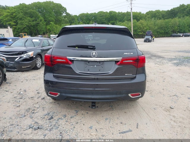 2016 Acura Mdx Acurawatch Plus Package მანქანა იყიდება აუქციონზე, vin: 5FRYD4H2XGB006676, აუქციონის ნომერი: 45153585