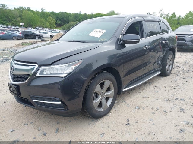 2016 Acura Mdx Acurawatch Plus Package მანქანა იყიდება აუქციონზე, vin: 5FRYD4H2XGB006676, აუქციონის ნომერი: 45153585