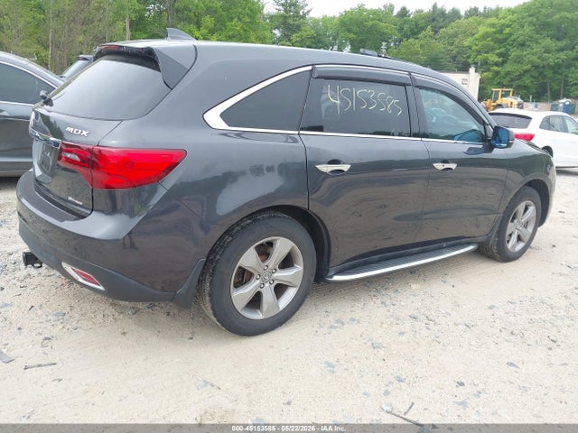 2016 Acura Mdx Acurawatch Plus Package მანქანა იყიდება აუქციონზე, vin: 5FRYD4H2XGB006676, აუქციონის ნომერი: 45153585
