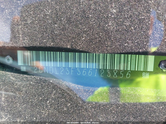 Продажа на аукционе авто 2006 Chevrolet Equinox Ls, vin: 2CNDL23F366123856, номер лота: 45153591