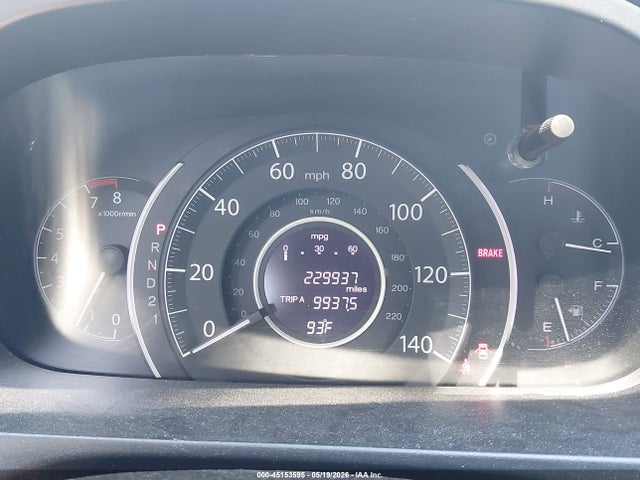 45153595 :رقم المزاد ، 3CZRM3H5XCG703208 vin ، 2012 Honda Cr-v Ex مزاد بيع