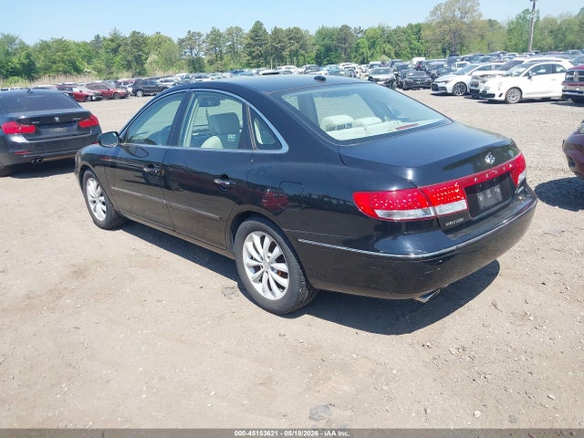 Продажа на аукционе авто 2007 Hyundai Azera Limited/se, vin: KMHFC46FX7A235199, номер лота: 45153621