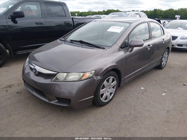 2009 Honda Civic Lx მანქანა იყიდება აუქციონზე, vin: 19XFA16539E035085, აუქციონის ნომერი: 45153661