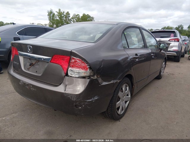 2009 Honda Civic Lx მანქანა იყიდება აუქციონზე, vin: 19XFA16539E035085, აუქციონის ნომერი: 45153661