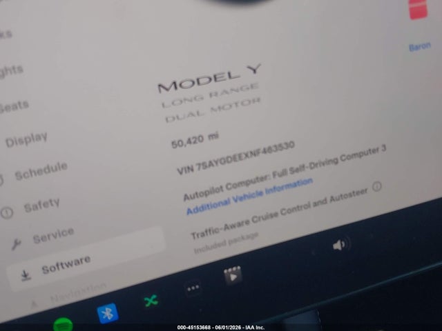 Tesla Model Y Long Range Dual Motor All-wheel Drive 2022 7SAYGDEEXNF463530 Image 14