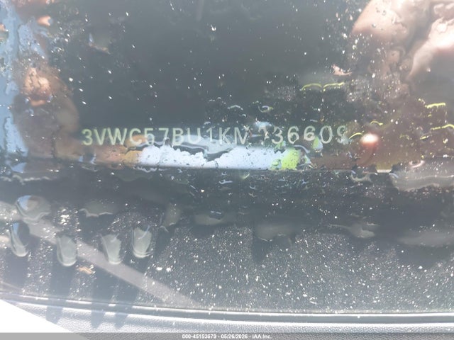 Aukcja sprzedaży 2019 Volkswagen Jetta 1.4t R-line/1.4t S/1.4t Se, vin: 3VWC57BU1KM136609, numer aukcji: 45153679