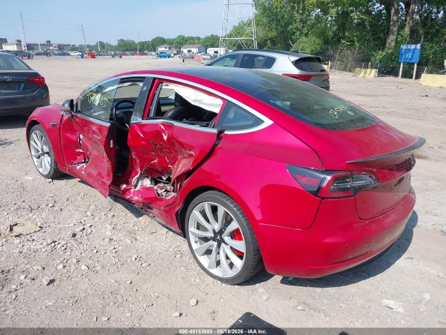 Tesla Model 3 Long Range/performance 2018 5YJ3E1EB3JF075406 Image 3