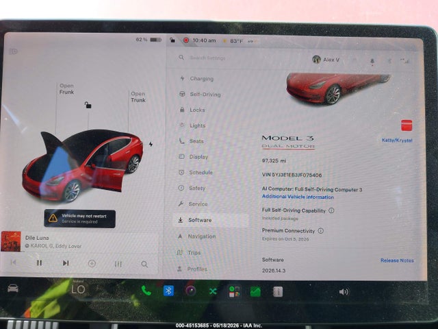 Tesla Model 3 Long Range/performance 2018 5YJ3E1EB3JF075406 Image 7