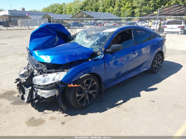 2021 Honda Civic Sport მანქანა იყიდება აუქციონზე, vin: 2HGFC2F8XMH543384, აუქციონის ნომერი: 45153702
