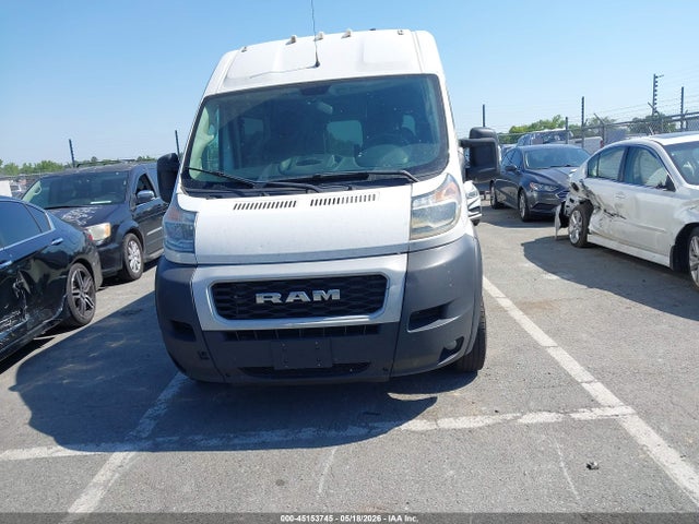 Продаж на аукціоні авто 2021 Ram Promaster 3500 Cargo Van High Roof 159 Wb Ext, vin: 3C6MRVJG2ME537554, номер лоту: 45153745