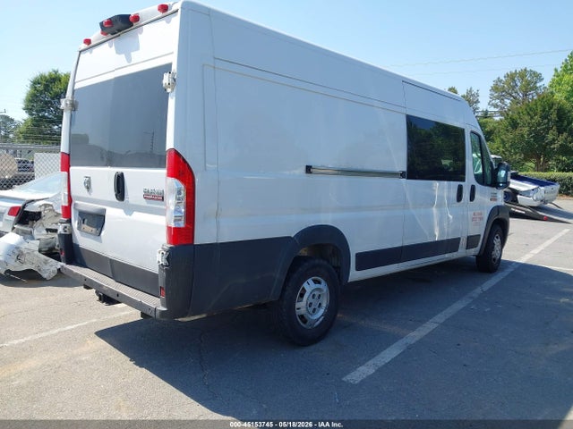 Продаж на аукціоні авто 2021 Ram Promaster 3500 Cargo Van High Roof 159 Wb Ext, vin: 3C6MRVJG2ME537554, номер лоту: 45153745