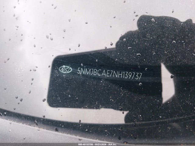 2022 Hyundai Tucson Sel მანქანა იყიდება აუქციონზე, vin: 5NMJBCAE7NH139737, აუქციონის ნომერი: 45153786