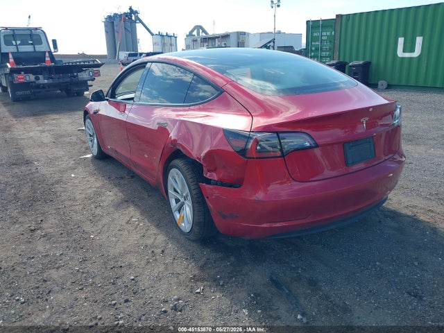Tesla Model 3 Rear-wheel Drive 2022 5YJ3E1EA3NF335851 Image 3