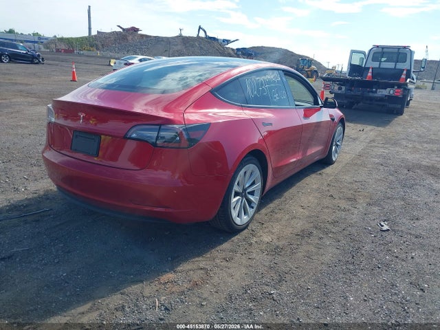Tesla Model 3 Rear-wheel Drive 2022 5YJ3E1EA3NF335851 Image 4
