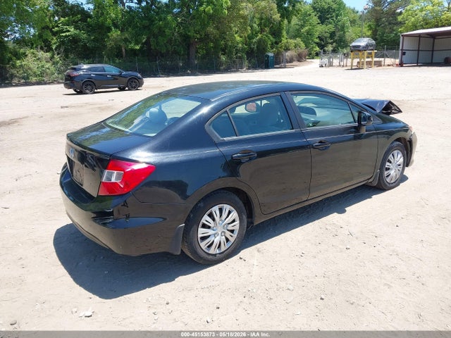 Aukcja sprzedaży 2012 Honda Civic Lx, vin: 19XFB2F53CE027899, numer aukcji: 45153873
