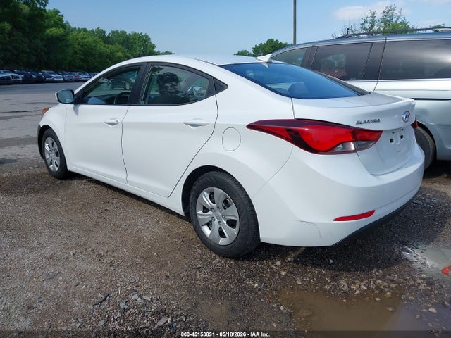 Aukcja sprzedaży 2016 Hyundai Elantra Se, vin: 5NPDH4AEXGH667313, numer aukcji: 45153891