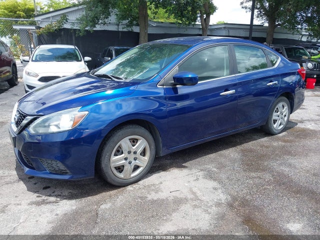 45153935 :رقم المزاد ، 3N1AB7AP7GL637390 vin ، 2016 Nissan Sentra Fe+ S/s/sl/sr/sv مزاد بيع