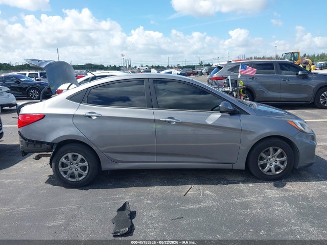45153936 :رقم المزاد ، KMHCT4AE3EU635327 vin ، 2014 Hyundai Accent Gls مزاد بيع
