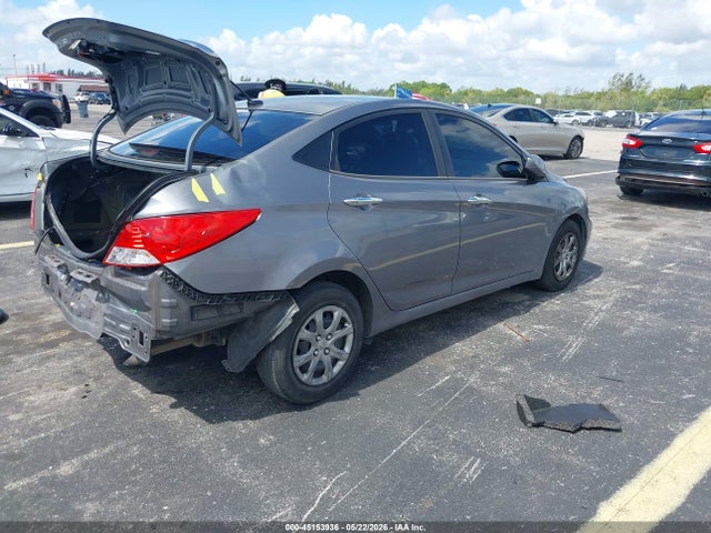 45153936 :رقم المزاد ، KMHCT4AE3EU635327 vin ، 2014 Hyundai Accent Gls مزاد بيع