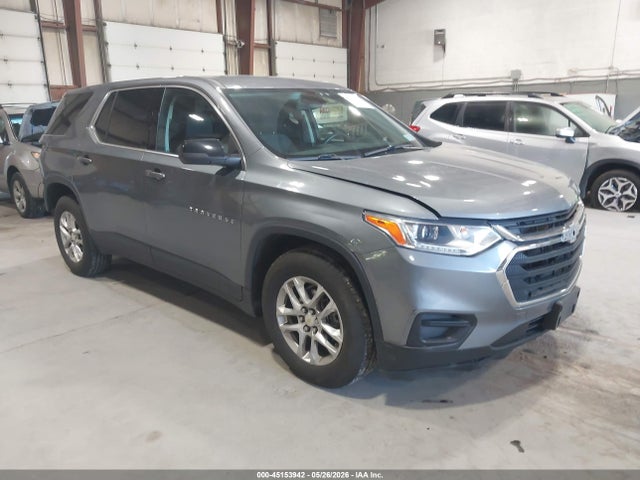 45153942 :رقم المزاد ، 1GNEVFKW4MJ133928 vin ، 2021 Chevrolet Traverse Awd Ls مزاد بيع