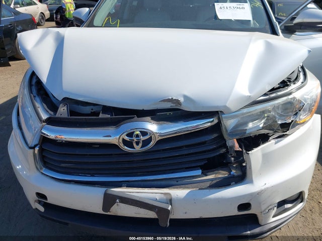 Aukcja sprzedaży 2014 Toyota Highlander Xle V6, vin: 5TDJKRFH0ES026750, numer aukcji: 45153960