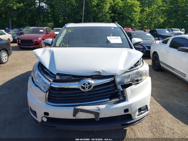 Aukcja sprzedaży 2014 Toyota Highlander Xle V6, vin: 5TDJKRFH0ES026750, numer aukcji: 45153960